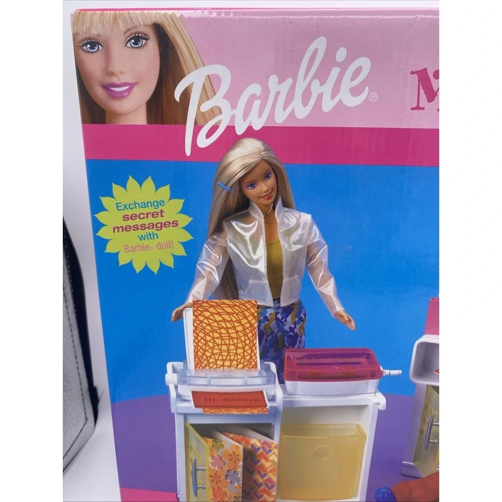 Barbie Secret Message‎ Computer Center Playset 2000 Mattel #67278